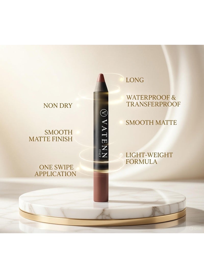 فاتن إيطاليا Super Stay Lip Crayon 416 - Image 5